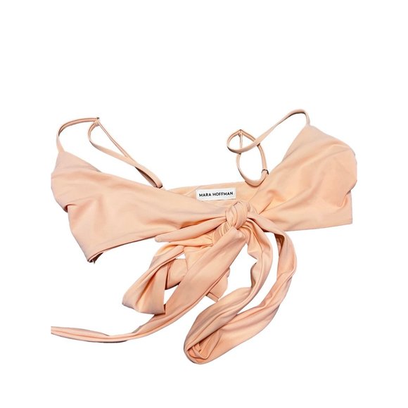 MARA HOFFMAN Mila appeal size medium bikini wrap top - Picture 4 of 5
